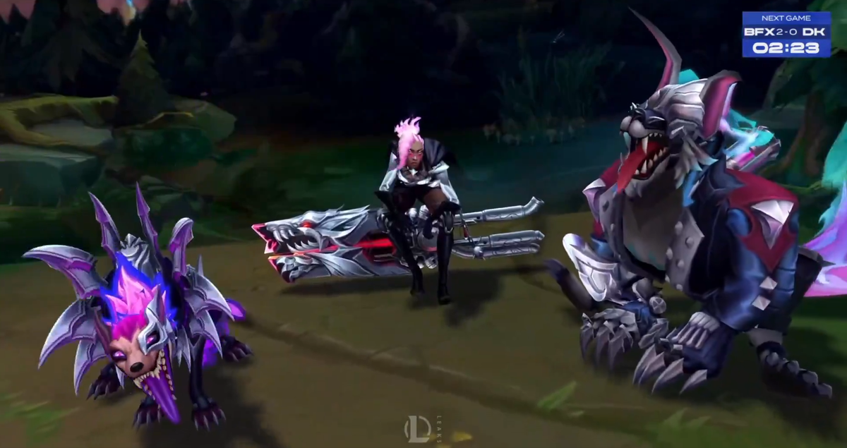 First look at the new Warhounds Skinline! 🐕⚔️